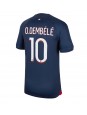 Paris Saint-Germain Ousmane Dembele #10 Replika Hemmakläder 2023-24 Kortärmad